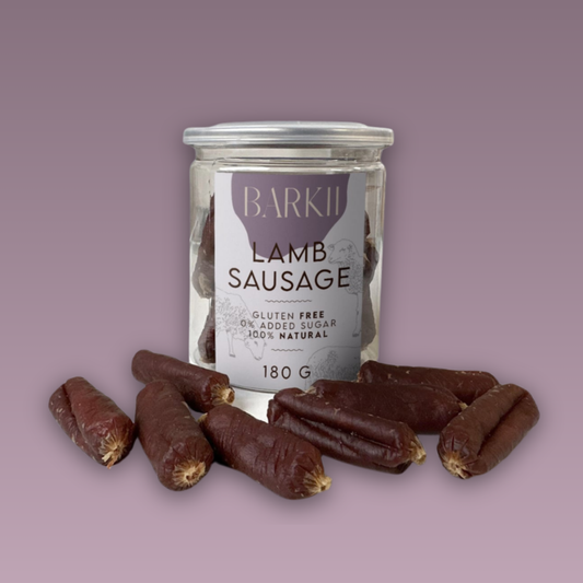 Barkii Soft Sausages | Lam, 180g
