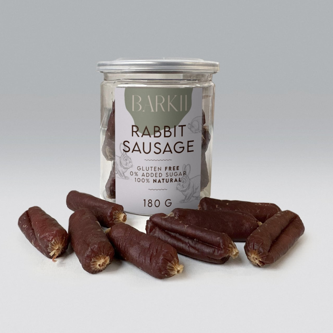 Barkii Soft Sausages | Kanin, 180g