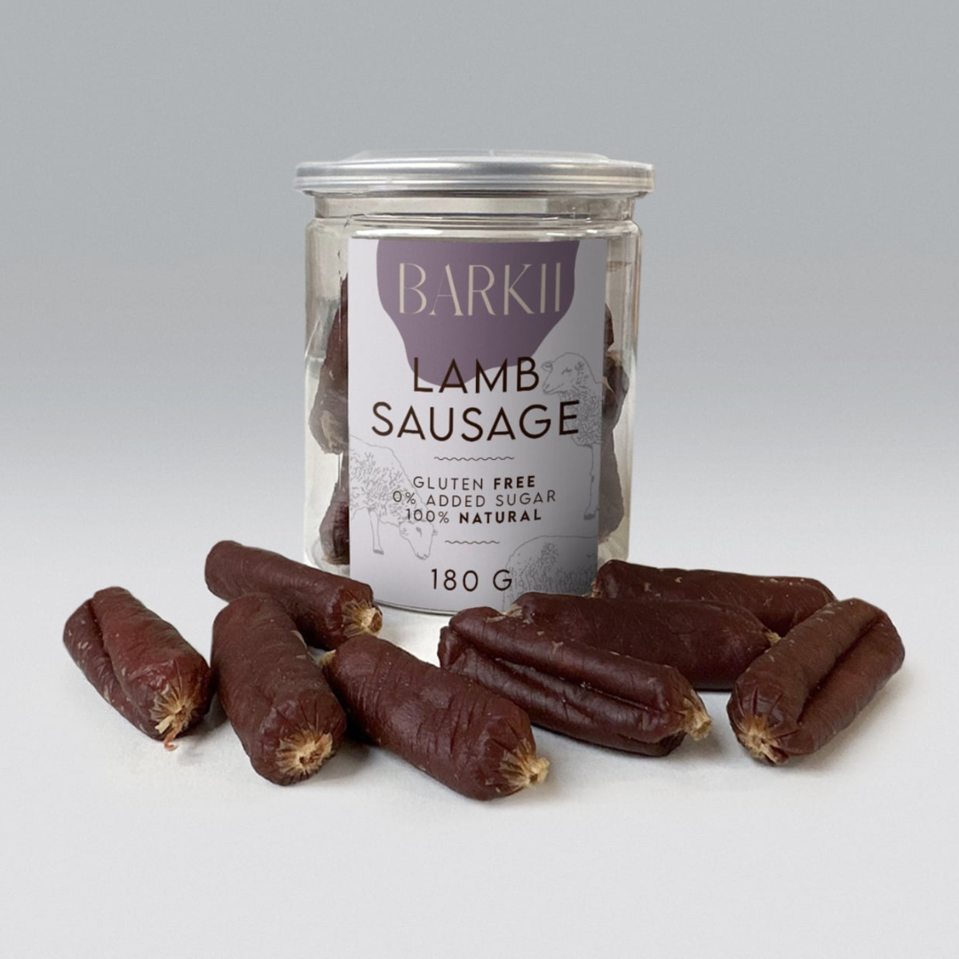 Barkii Soft Sausages | Lam, 180g