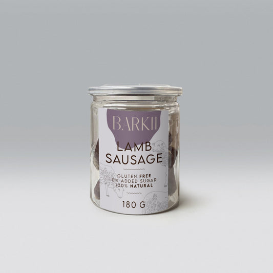 Barkii Soft Sausages | Lam, 180g