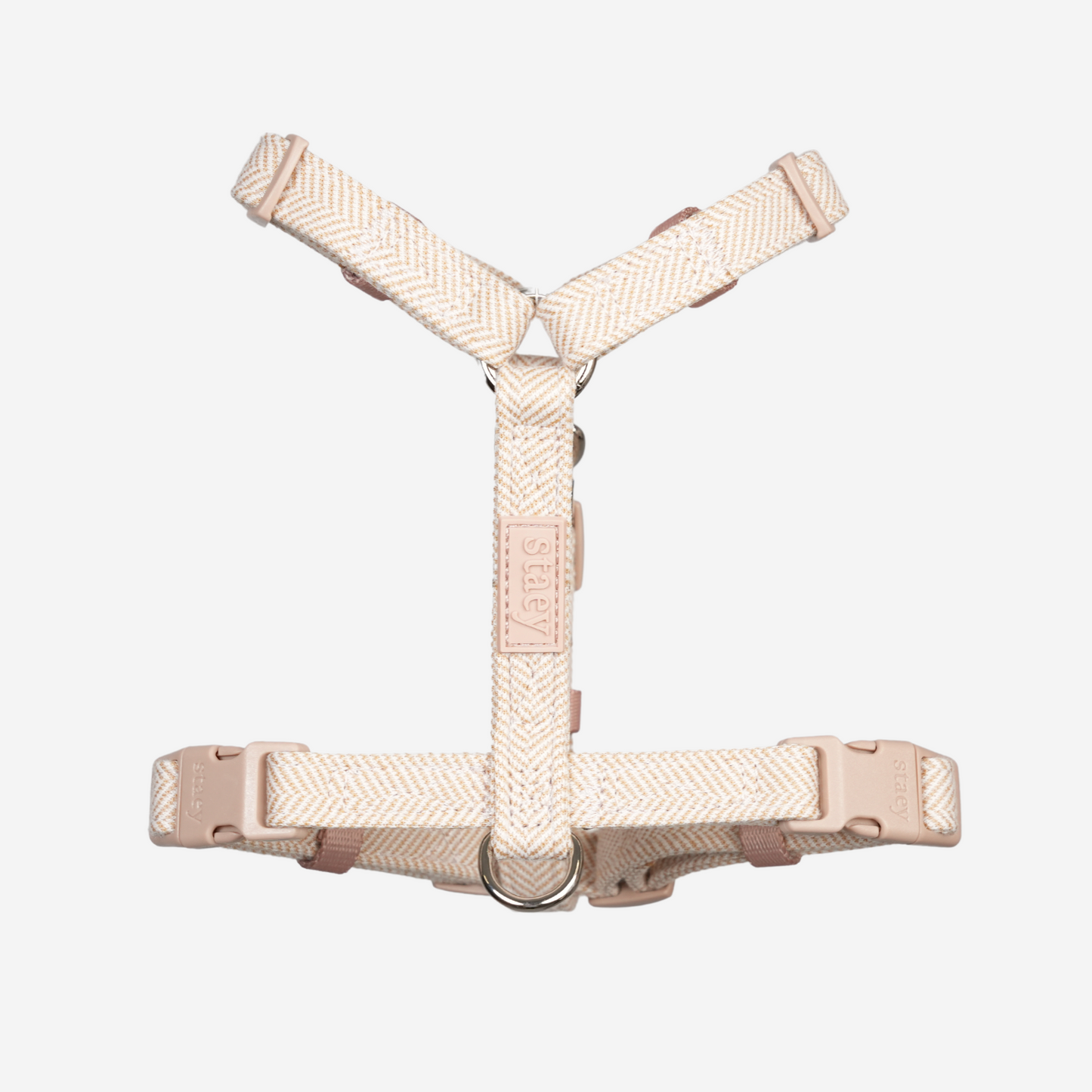 Tara H-Strap Hundesele | Light Rose